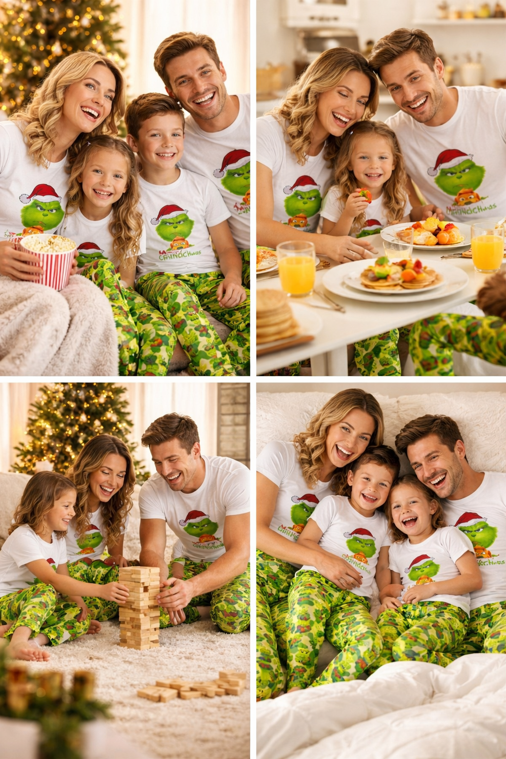 PIJAMA GRINCH NAVIDAD