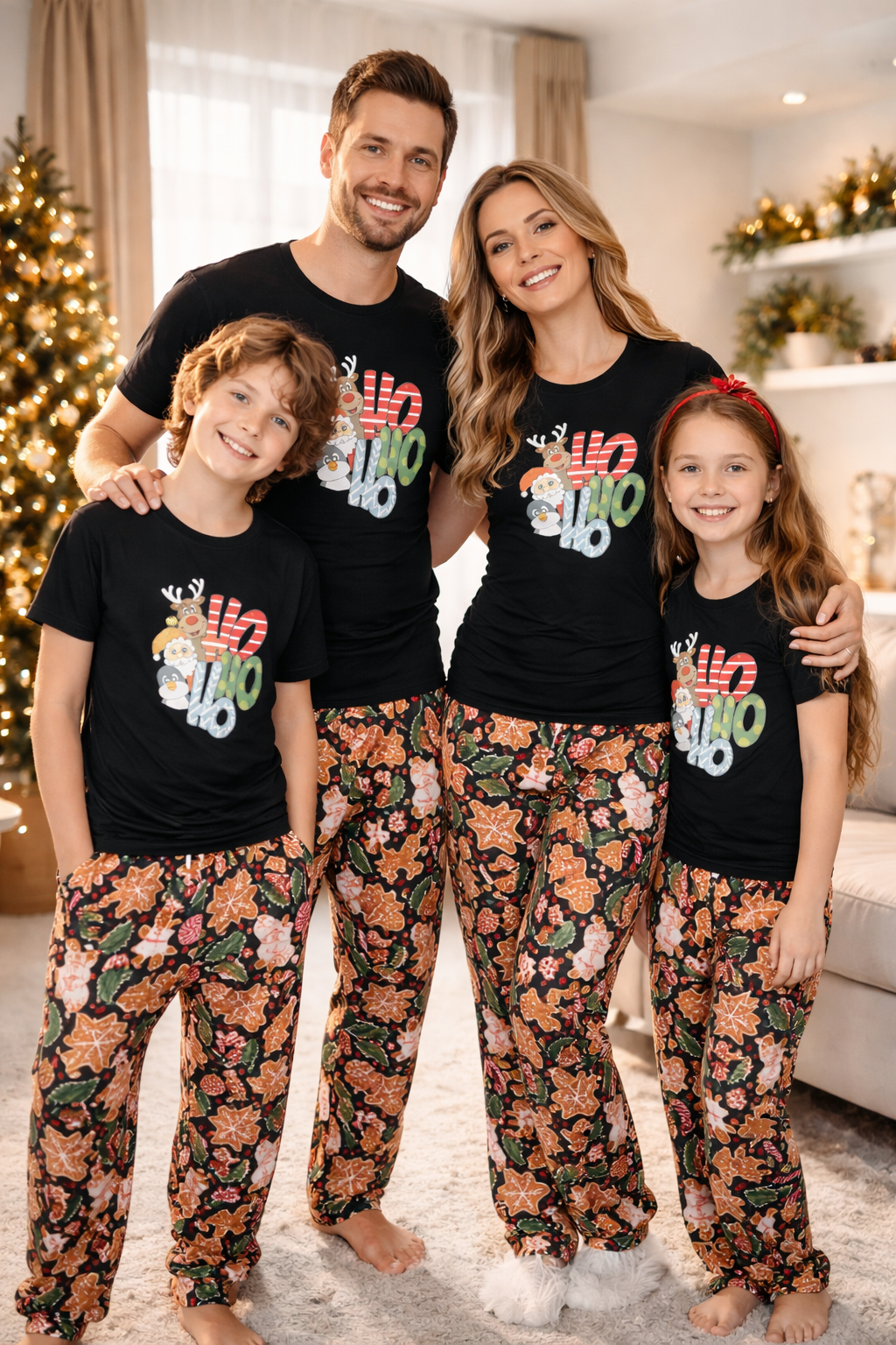 PIJAMA HO HO HO NAVIDAD