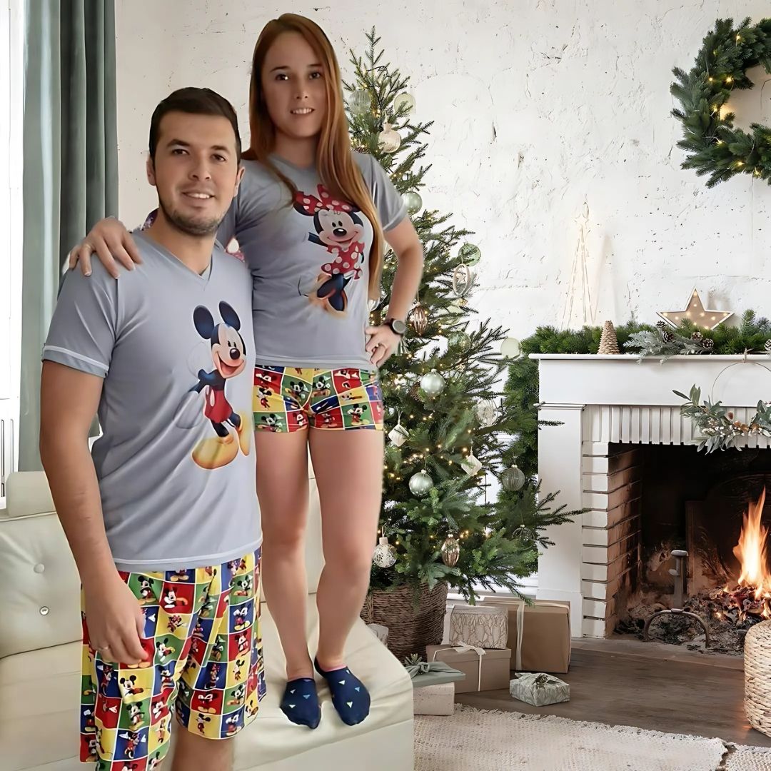 PIJAMA MICKEY Y MINNIE