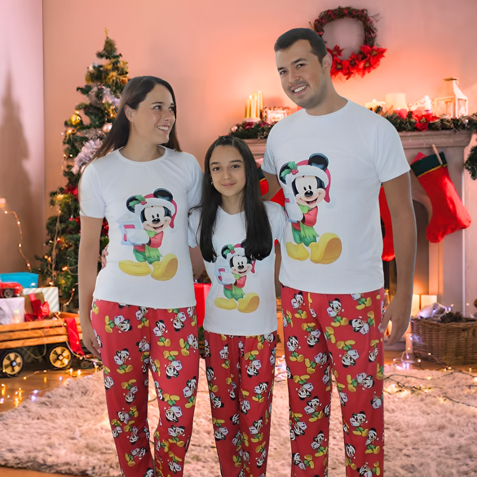 PIJAMA MICKEY NAVIDAD