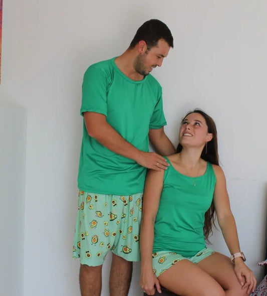 PIJAMA AGUACATE